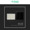 V-TAC VT-240W FARO LED FLOODLIGHT 30W IP65 COLORE NERO CON PANNELLO SOLARE E TELECOMANDO