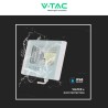 V-TAC VT-60W FARO LED FLOODLIGHT 20W IP65 COLORE BIANCO CON PANNELLO SOLARE E TELECOMANDO