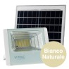V-TAC VT-60W FARO LED FLOODLIGHT 20W IP65 COLORE BIANCO CON PANNELLO SOLARE E TELECOMANDO