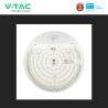 V-TAC PRO VT-81004 PLAFONIERA LED ROTONDA 15W SMD CHIP SAMSUNG SENSORE PIR MOVIMENTO CREPUSCOLARE IP44 COLORE BIANCO