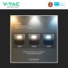 V-TAC PRO VT-81004 PLAFONIERA LED ROTONDA 15W SMD CHIP SAMSUNG SENSORE PIR MOVIMENTO CREPUSCOLARE IP44 COLORE BIANCO