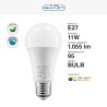 V-TAC SMART VT-5113 LAMPADINA LED WI-FI E27 11W BULB A60 GOCCIA RGB+W CHANGING COLOR CCT DIMMERABILE