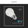 V-TAC SMART VT-5113 LAMPADINA LED WI-FI E27 11W BULB A60 GOCCIA RGB+W CHANGING COLOR CCT DIMMERABILE