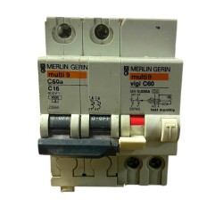 Merlin Gerin Interruttore Automatico Magnetotermico Multi 9 C60a, 400V Differenziale Vigi C60