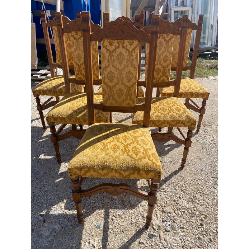 6 sedie eleganti in stile antico Vintage