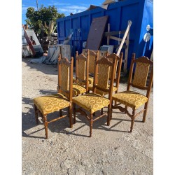 6 sedie eleganti in stile antico Vintage