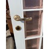Porta interna bianca con pannelli a vetro 80X210 cm