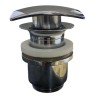 PILETTA LAVABO CLICK-CLACK TAPPO QUADRO CON TROPPO PIENO  1" 1/4