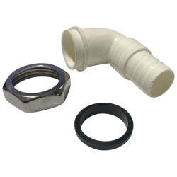 Pipetta curva di scarico di lavatrice o lavastoviglie