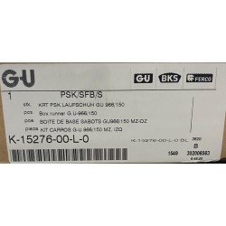 KIT SISTEMA DI APERTURA SCORREVOLE A RIBALTA CARRELLI GU 966/150 K-15276-00L-0