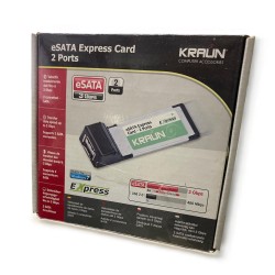 eSATA Express Card - 2 Ports KRAUN