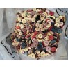 STOCK DI BOTTONI DI VARIE DIMENSIONI E COLORI MISTI CONFEZIONE DA 0,50 KG