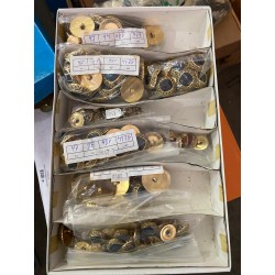 BOTTONI IN METTALO, LEGNO, PLASTICA 60 PEZZI A SCELTA COLORI MISTI E VARIE MISURE