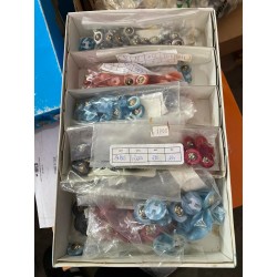 BOTTONI IN METTALO, LEGNO, PLASTICA 60 PEZZI A SCELTA COLORI MISTI E VARIE MISURE