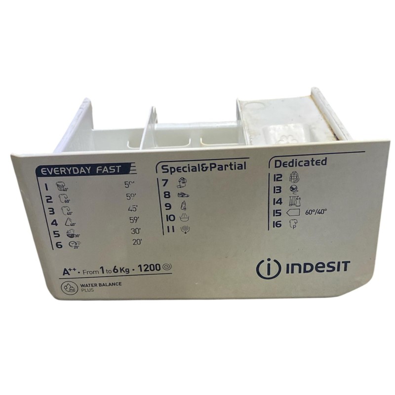CASSETTO DETERSIVO INDESIT EWE 61252 W EU