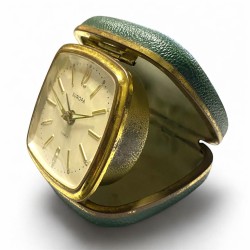 Sveglia da viaggio vintage, a carica manuale, Europa 2 Jewels