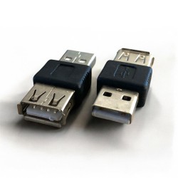 Adattatore Accoppiatore da USB tipo A Maschio a USB tipo A Femmina