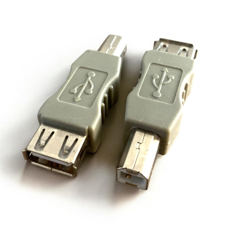 ADATTATORE USB A-FEMMINA A B-MASCHIO 2.0