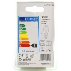 Lampadina a Incandescenza 15W E14 PFR15100