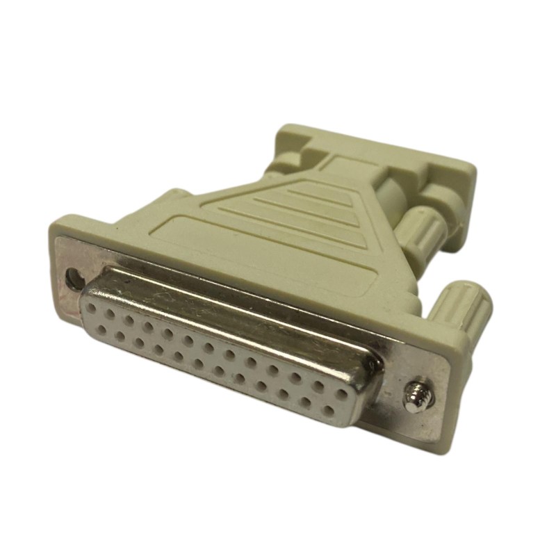 ADATTATORE GENDER CHANGER D-Sub 9 Poli Femmina DB 25 Poli Femmina