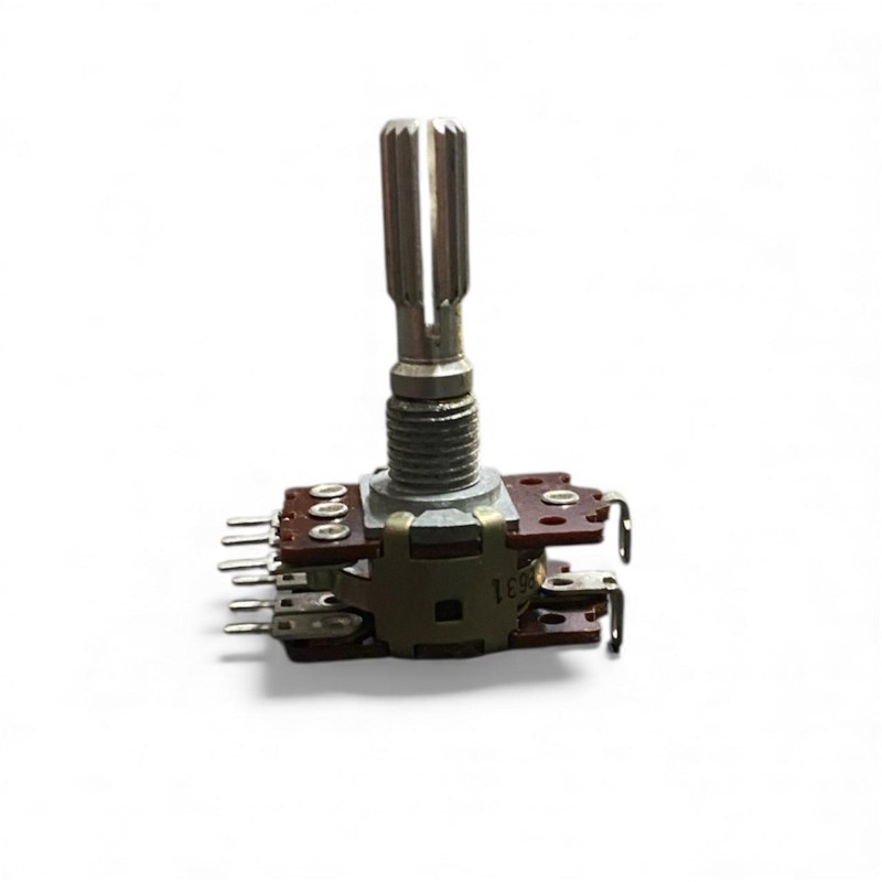 POTENZIOMETRO LOGARITMICO 20AM 100KΩ X2 8631