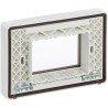 Calotta da incasso IP55 3 Moduli + viti bianco - 0R14943.01