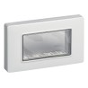 VIMAR Calotta IP55 4 Moduli + viti grigio RAL 7035 - 14944