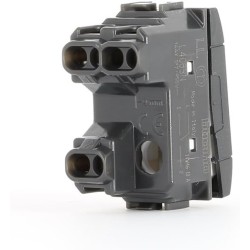 Interruttore L4001N 1P 16 AX 250 Vac Antracite Bticino LivingLight