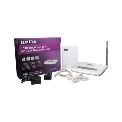 DL4311D - 150Mbps Wireless N ADSL2+ Modem Router con antenna staccabile