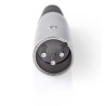 Connettore XLR Maschio a 3 pin XLR 25 pezzi Metallo