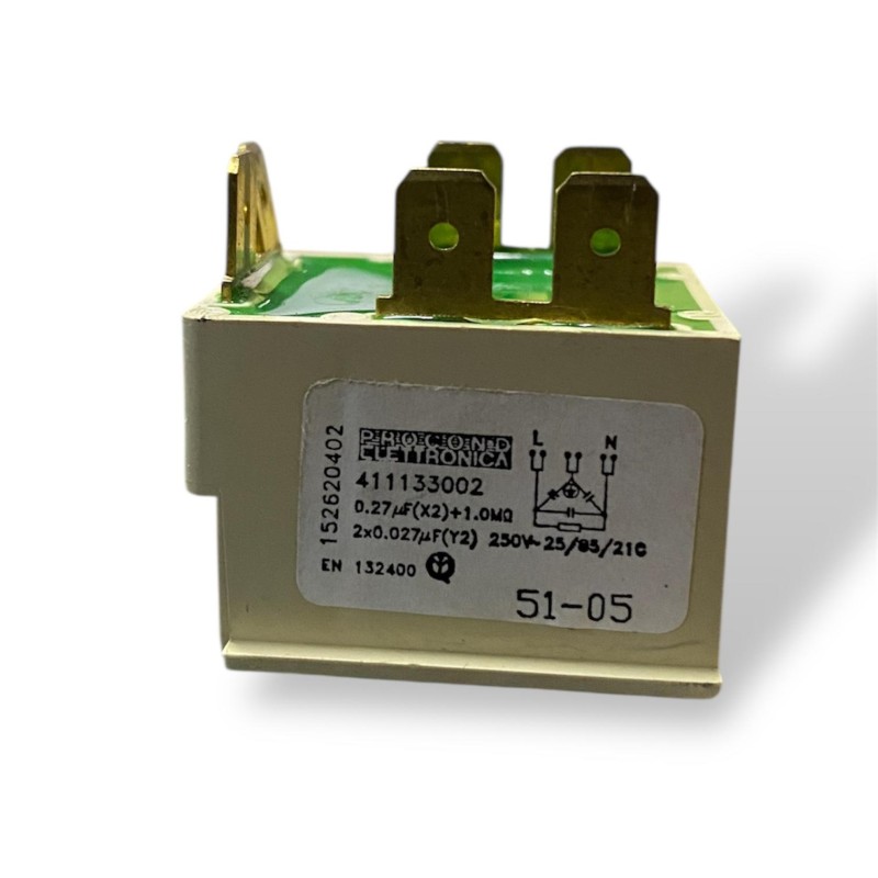 FILTRO ANTIDISTURBO 411133002 PER LAVASTOVIGLIE ELECTROLUX TT08E