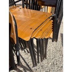 Sedie Vintage Industrial - Legno e Metallo