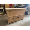 Madia in Legno Massello con Cassetti e Sportelli