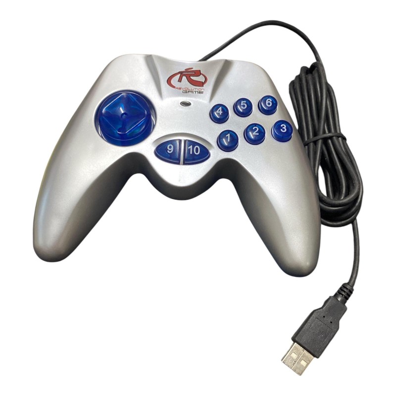 Gamepad PC USB Revolution Game - Controller Vintage - Nuovo in Scatola